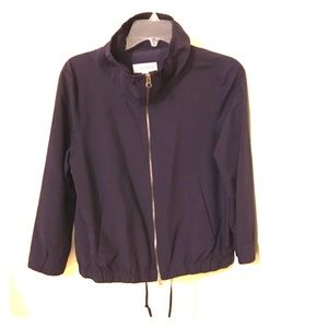 Eggplant purple light track or running jacket